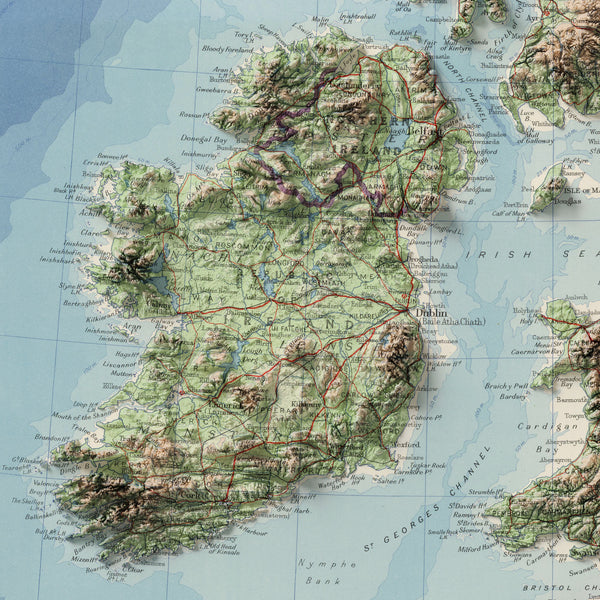 The Isles Topographic Map c. 1955