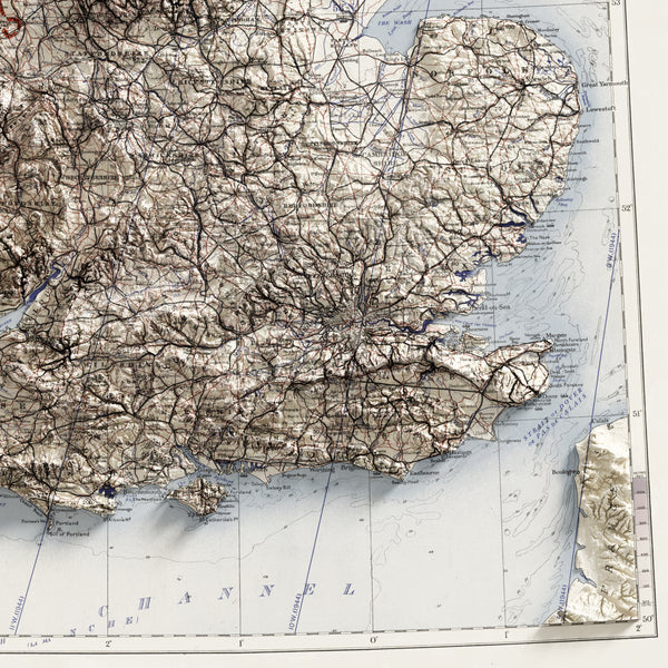 England Topographic Map. c. 1933