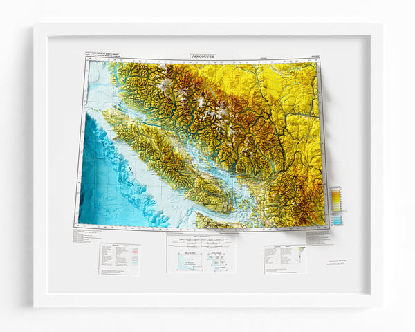 Vancouver Area Topographic Map