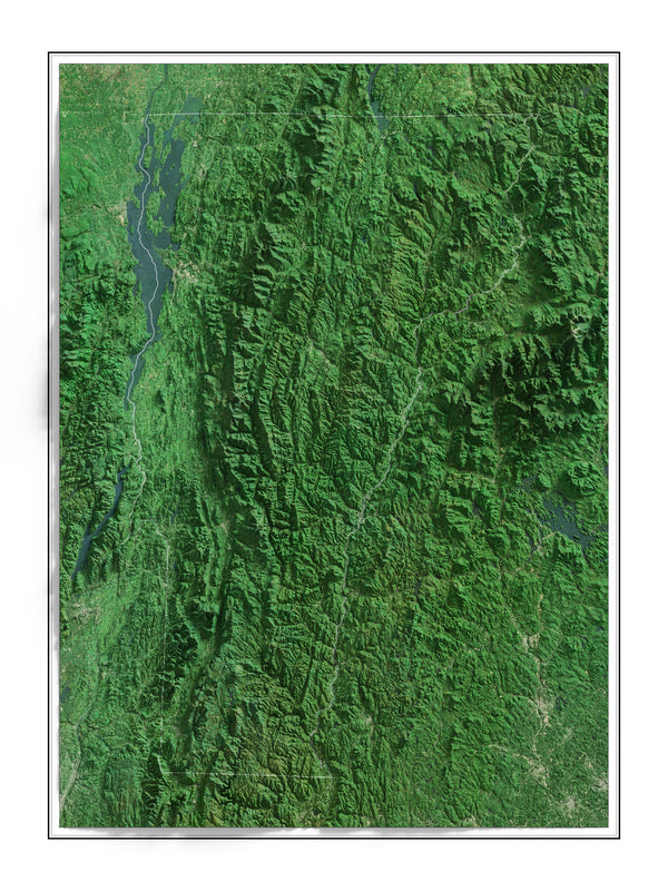 Vermont Imagery Shaded Relief