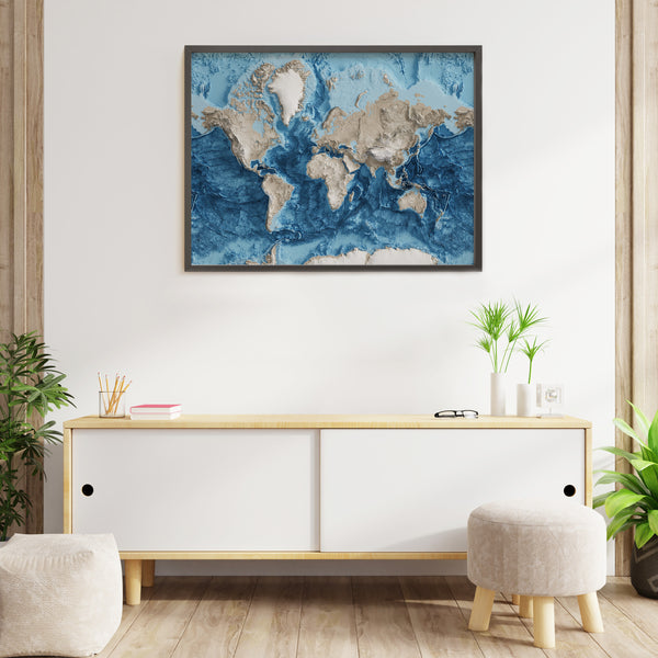 World Shaded Relief
