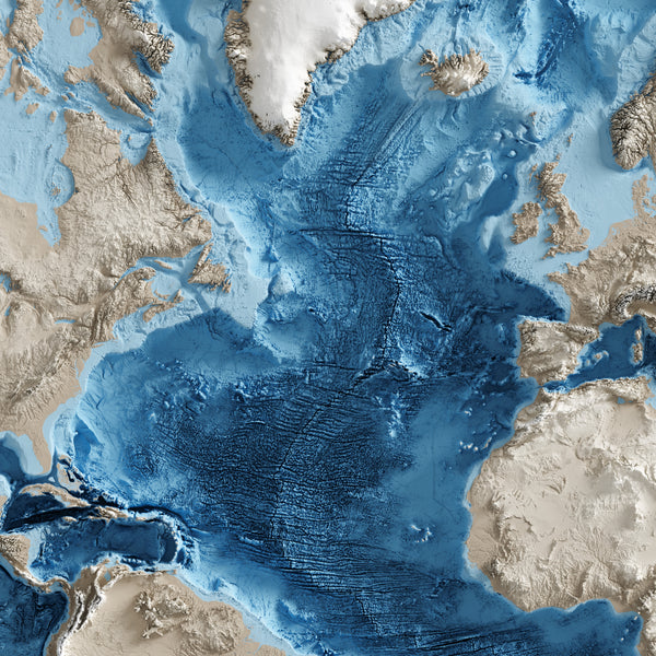 World Shaded Relief