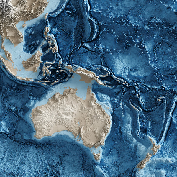 World Shaded Relief