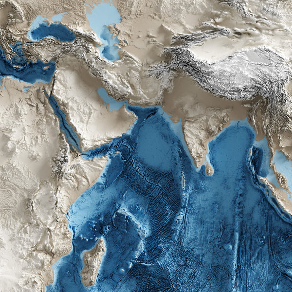 World Shaded Relief