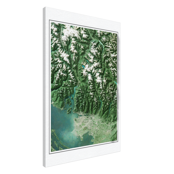 Sea to Sky British Columbia Imagery Shaded Relief