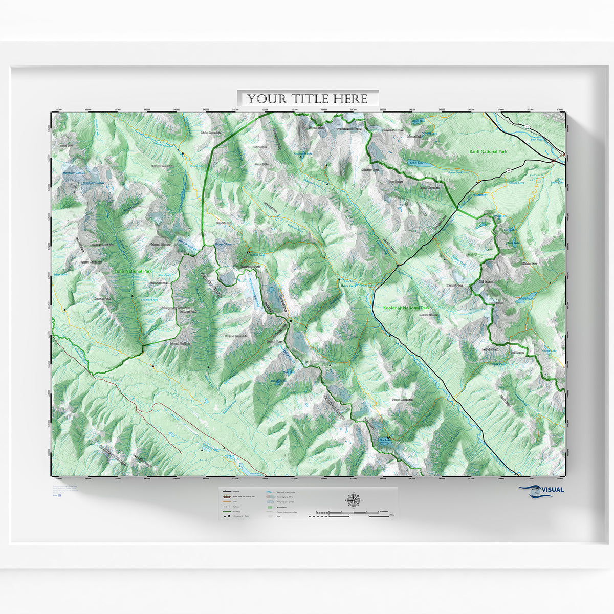 Visual Storage Map CUSTOM – Visual Wall Maps Studio
