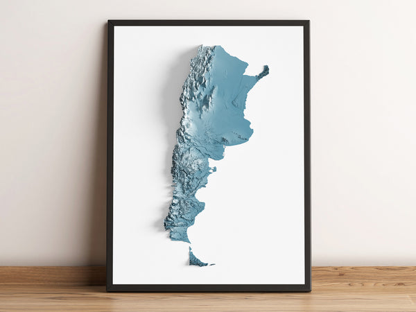 Argentina Shaded Relief