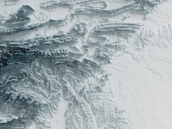 Arkansas Shaded Relief