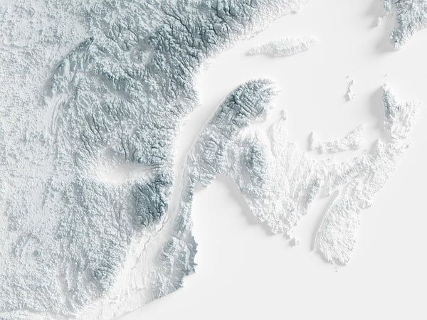 Canada Shaded Relief