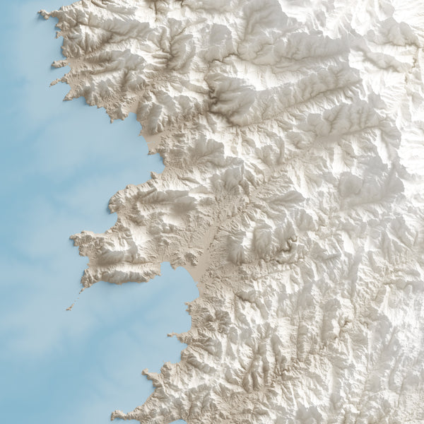 Corsica Shaded Relief