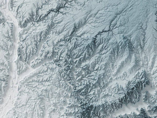 Indiana Shaded Relief