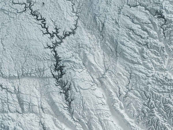 Iowa Shaded Relief