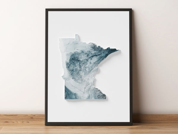 Minnesota Shaded Relief