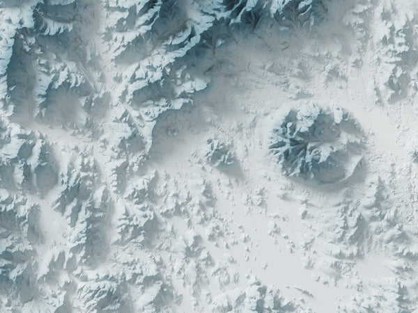 New Hampshire Shaded Relief