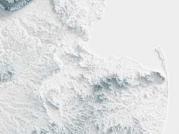 New Jersey Shaded Relief