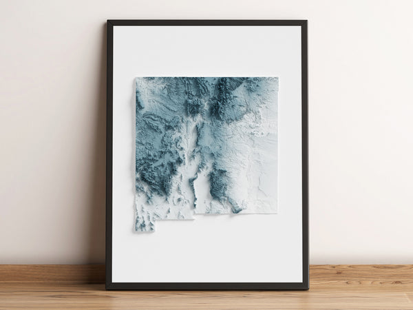 New Mexico Shaded Relief