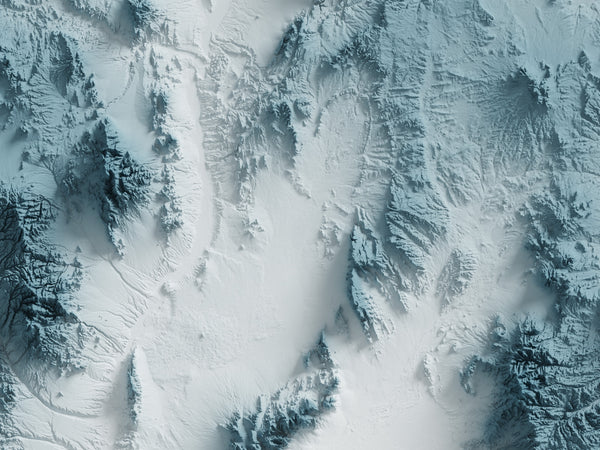 New Mexico Shaded Relief