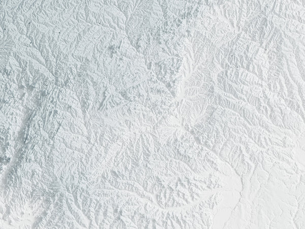 North Carolina Shaded Relief
