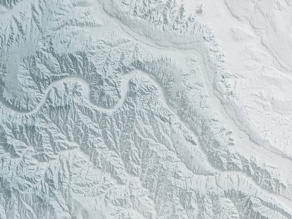 Oklahoma Shaded Relief