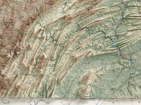 Pennsylvania Vintage Topographic Map