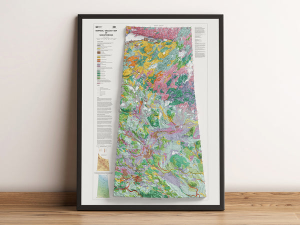 Geological Map of Saskatchewan