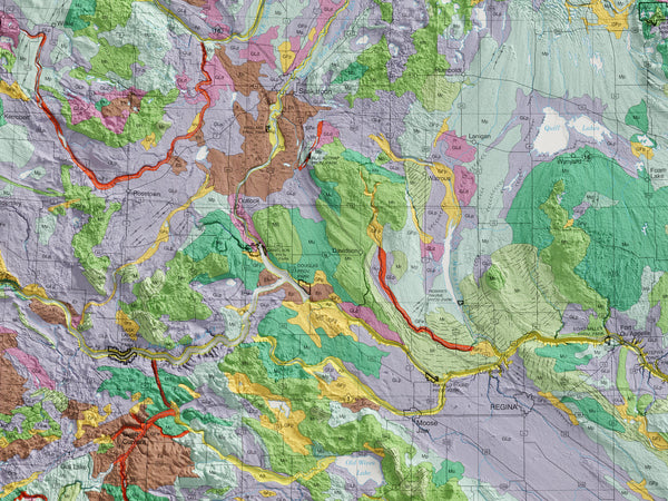 Geological Map of Saskatchewan