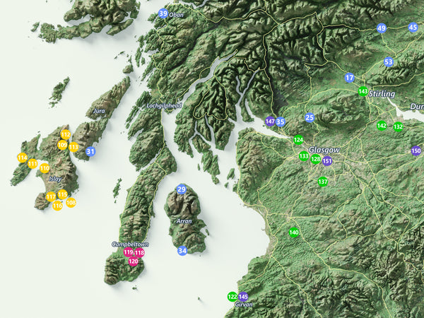 Scotch Whisky Distilleries of Scotland