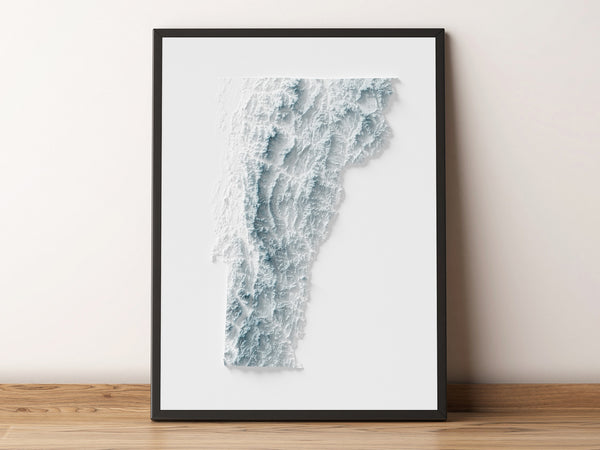 Vermont Shaded Relief