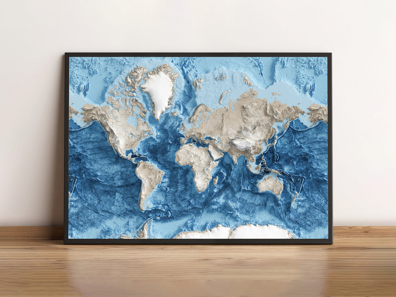 Simple Modern Maps – Visual Wall Maps Studio