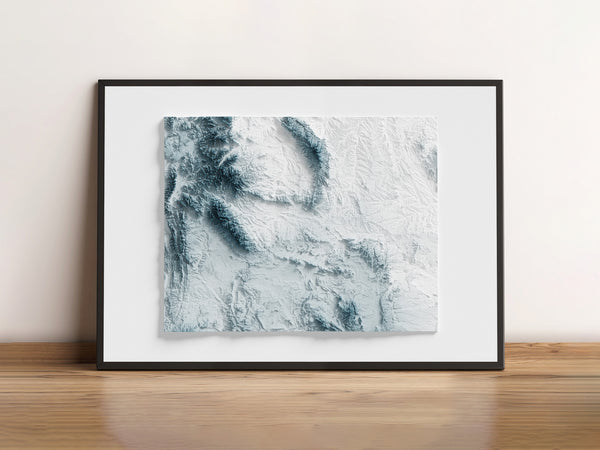 Wyoming Shaded Relief