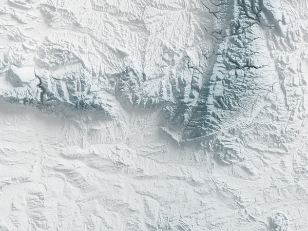 Wyoming Shaded Relief