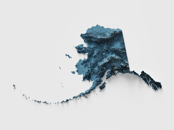Alaska Shaded Relief