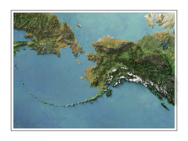 Alaska Imagery Shaded Relief