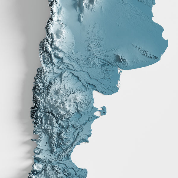 Argentina Shaded Relief