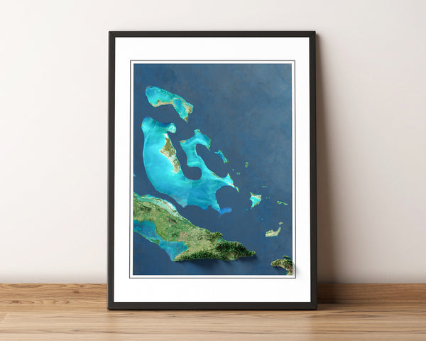 The Bahamas Imagery Shaded Relief