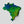 Load image into Gallery viewer, Brazil Shaded Relief Colourized (Flag Colours)
