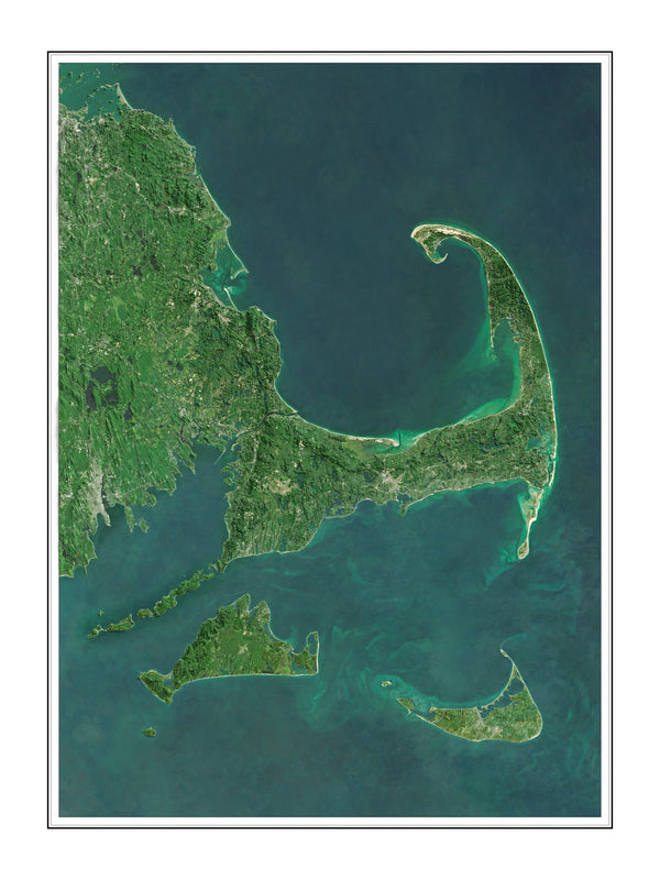 Cape Cod Imagery Shaded Relief