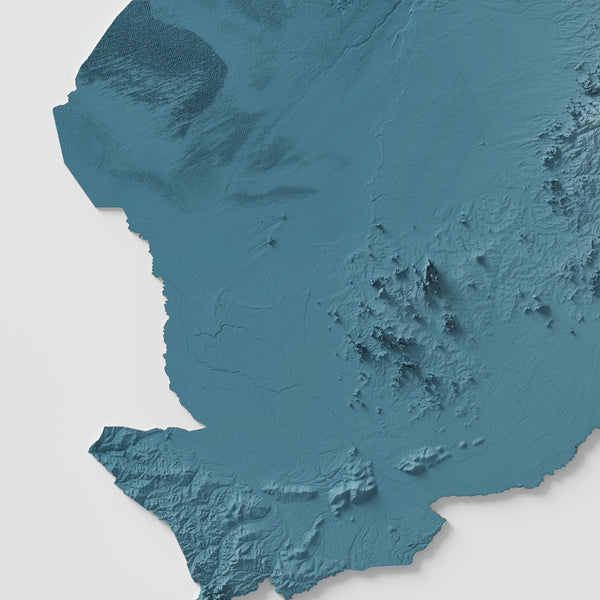 Chad Shaded Relief