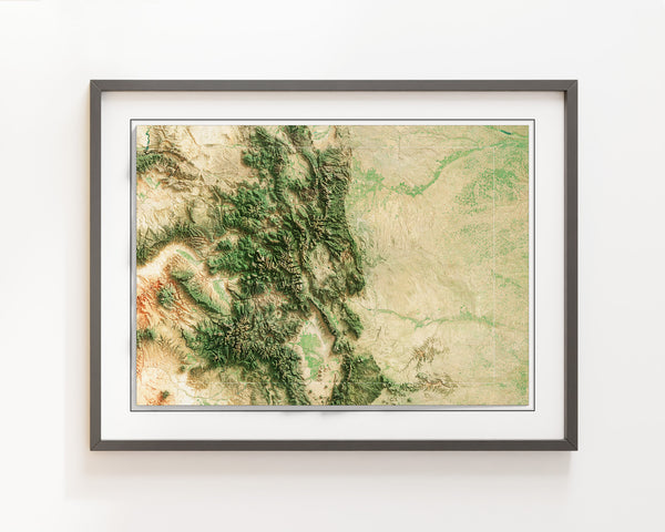 Colorado Imagery Shaded Relief