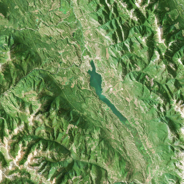 Columbia Valley Imagery Shaded Relief