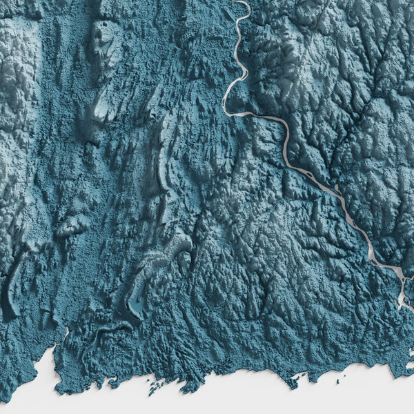 Connecticut Shaded Relief