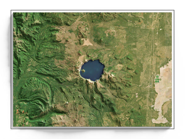 Crater Lake Oregon Imagery Shaded Relief