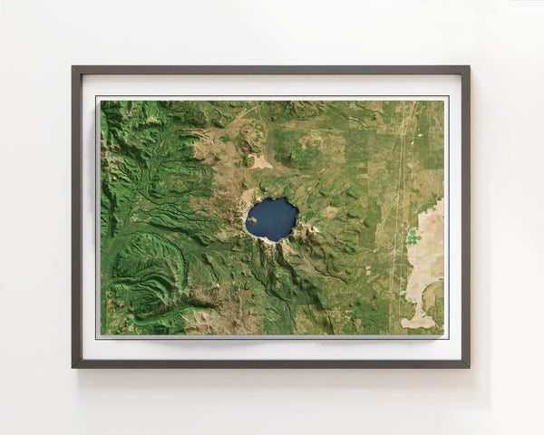Crater Lake Oregon Imagery Shaded Relief