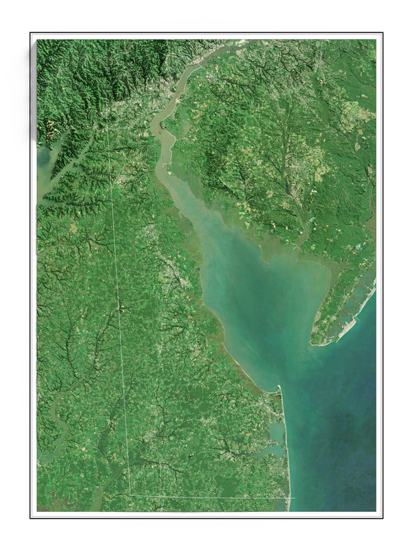 Delaware Imagery Shaded Relief
