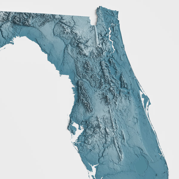 Florida Shaded Relief