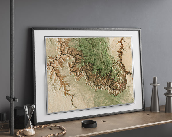 Grand Canyon Imagery Shaded Relief