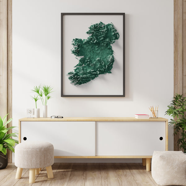 Ireland Shaded Relief (5 Variations)