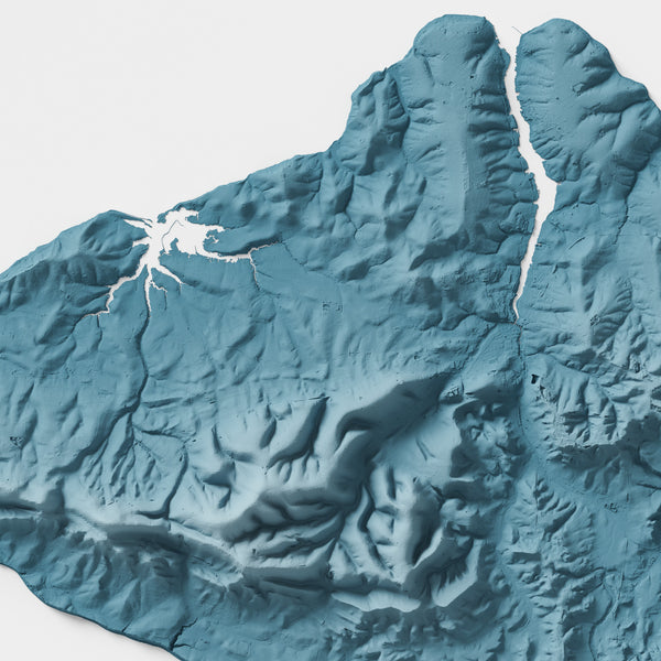 Isle of Wight Shaded Relief