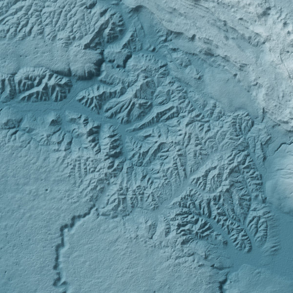 Istria Shaded Relief