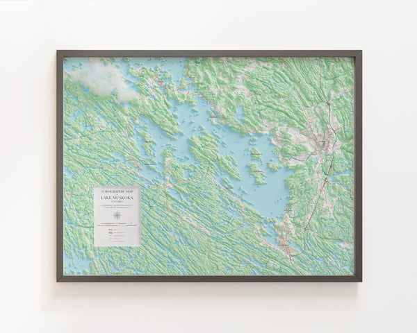 Lake Muskoka Topographic Map